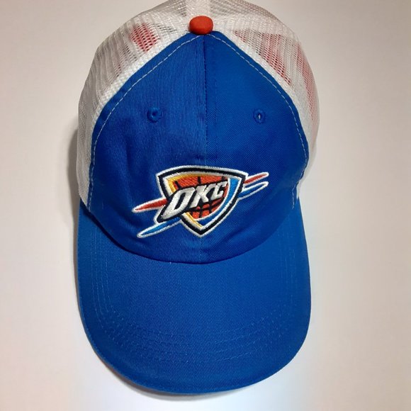 Oklahoma City Thunder NBA Basketball Trucker Style Hat OSFM - Picture 2 of 7